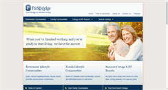 Desktop Screenshot of parkbridge.com