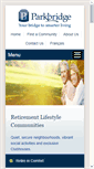 Mobile Screenshot of parkbridge.com